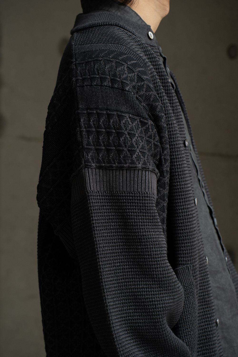 【25AW】Ginka Cardigan(BLACK)