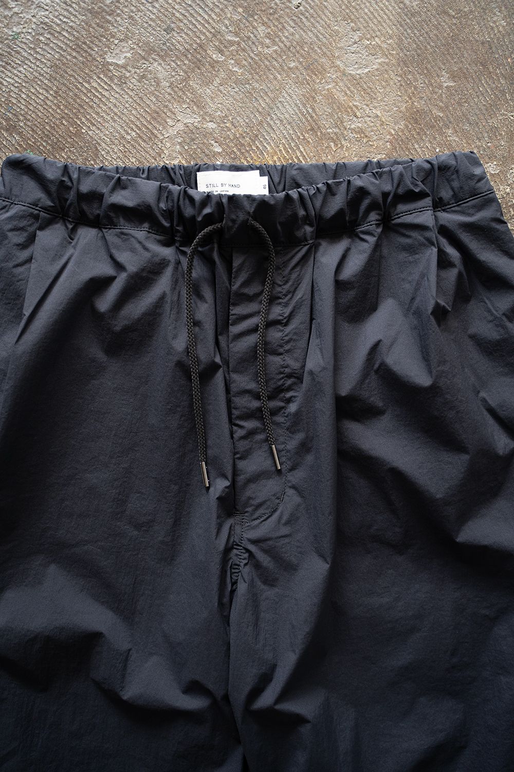 【ラスト1点】【25SS】ストレッチナイロンイージーパンツ(NAVY)