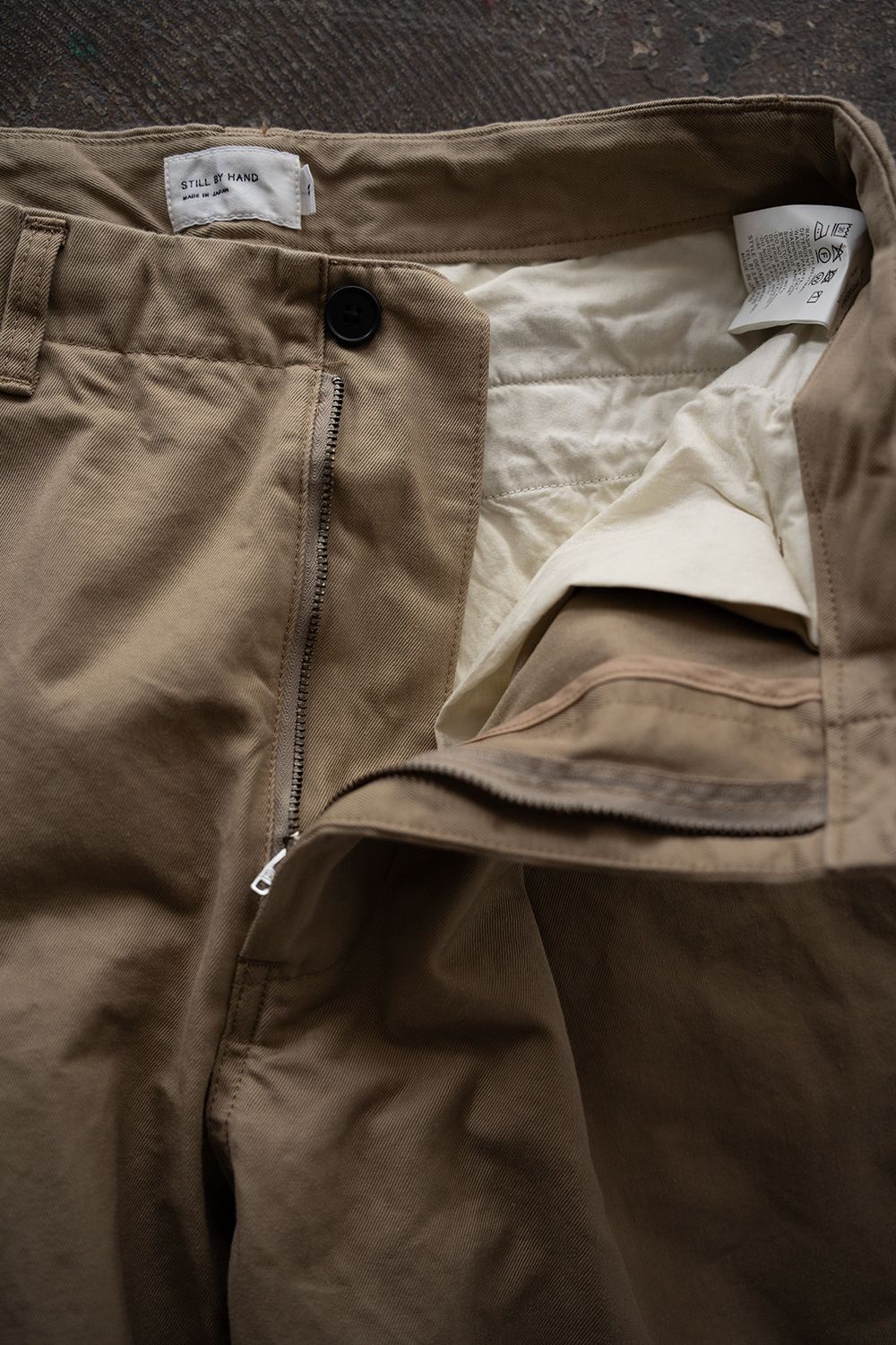 【26SS】セルビッチチノワンタックパンツ(BEIGE)