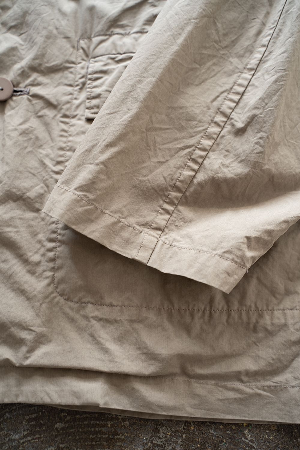 【ラスト1点】【22SS】Reversible 2 Button Jacket(KHAKI)