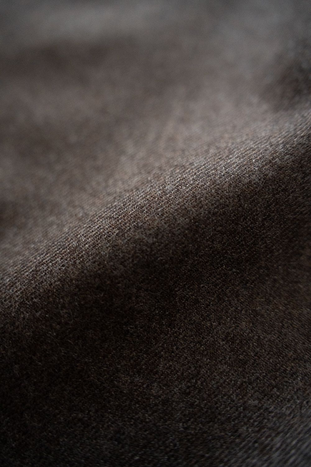 【25AW】ウールサキソニーイージースラックス(MOCHA)