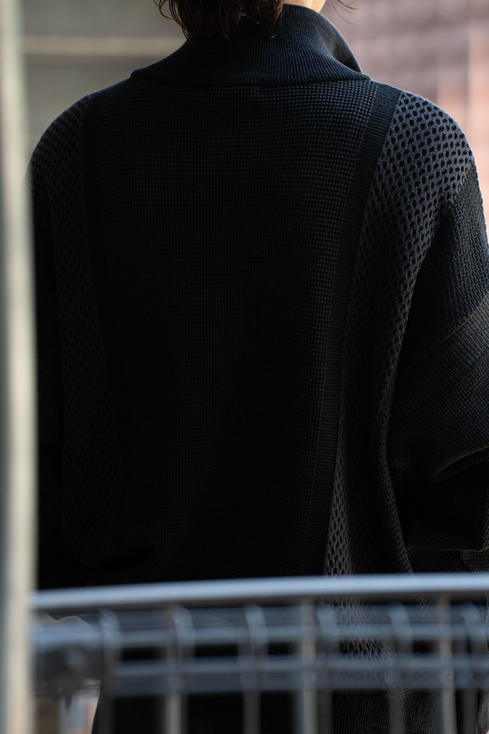【26AW】Karita Half Zip Knit(BLACK)