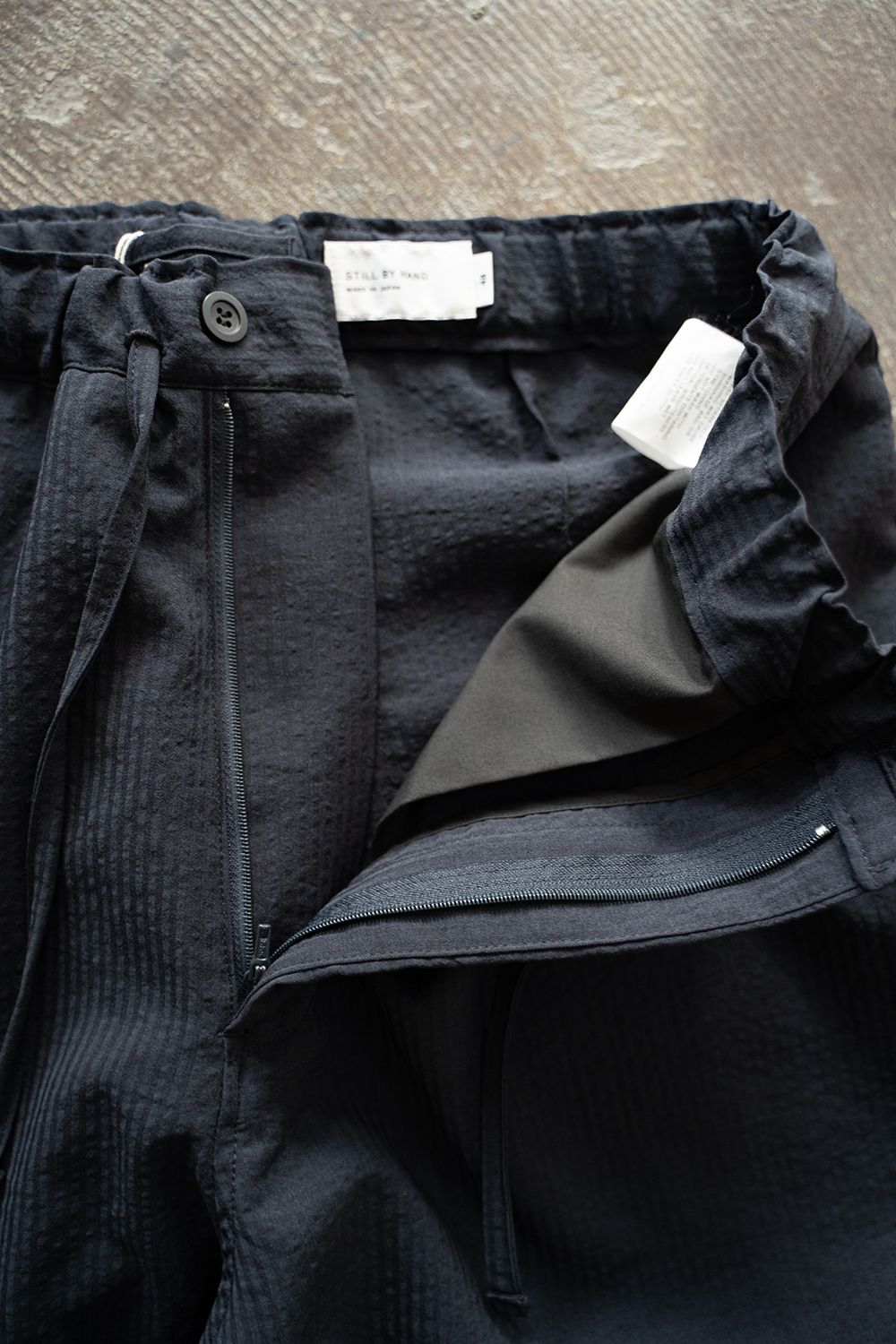 STILL BY HAND - 【ラスト1点】【24SS】強撚ポリエステルシア
