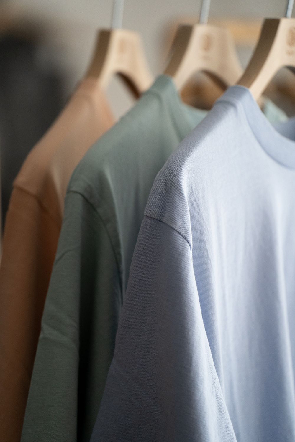 【ラスト1点】【22SS】Loopwheele Crew Neck T-Shirts(Hyacinth)