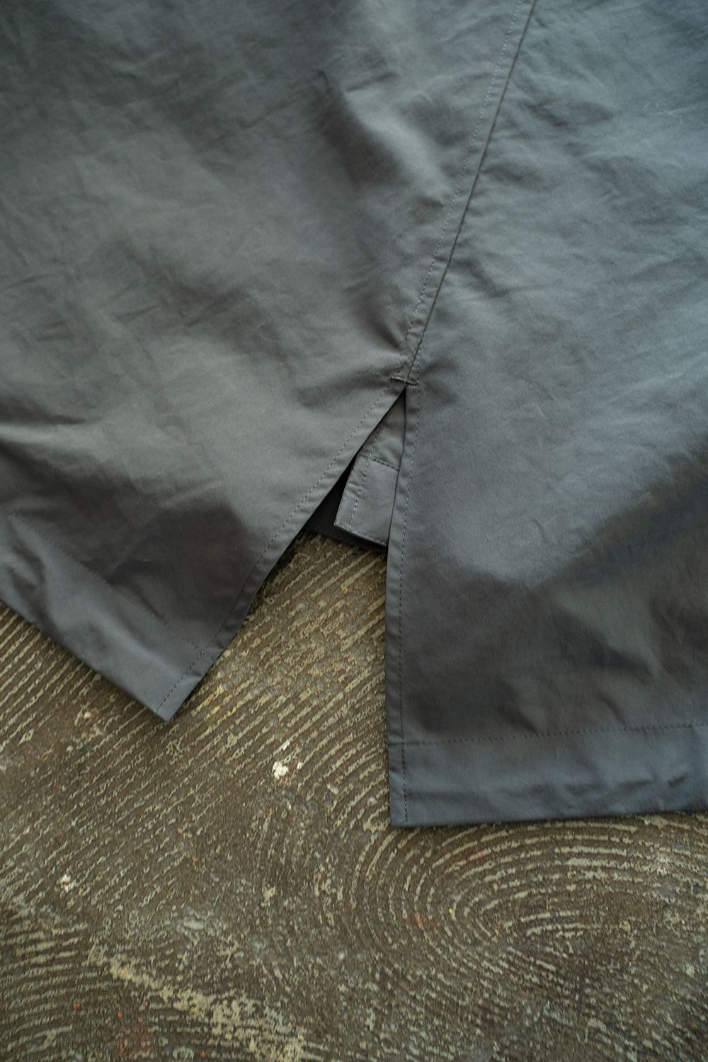 【ラスト1点】【24SS】ライナー脱着スタンドカラーコート(BLUE CHARCOAL)