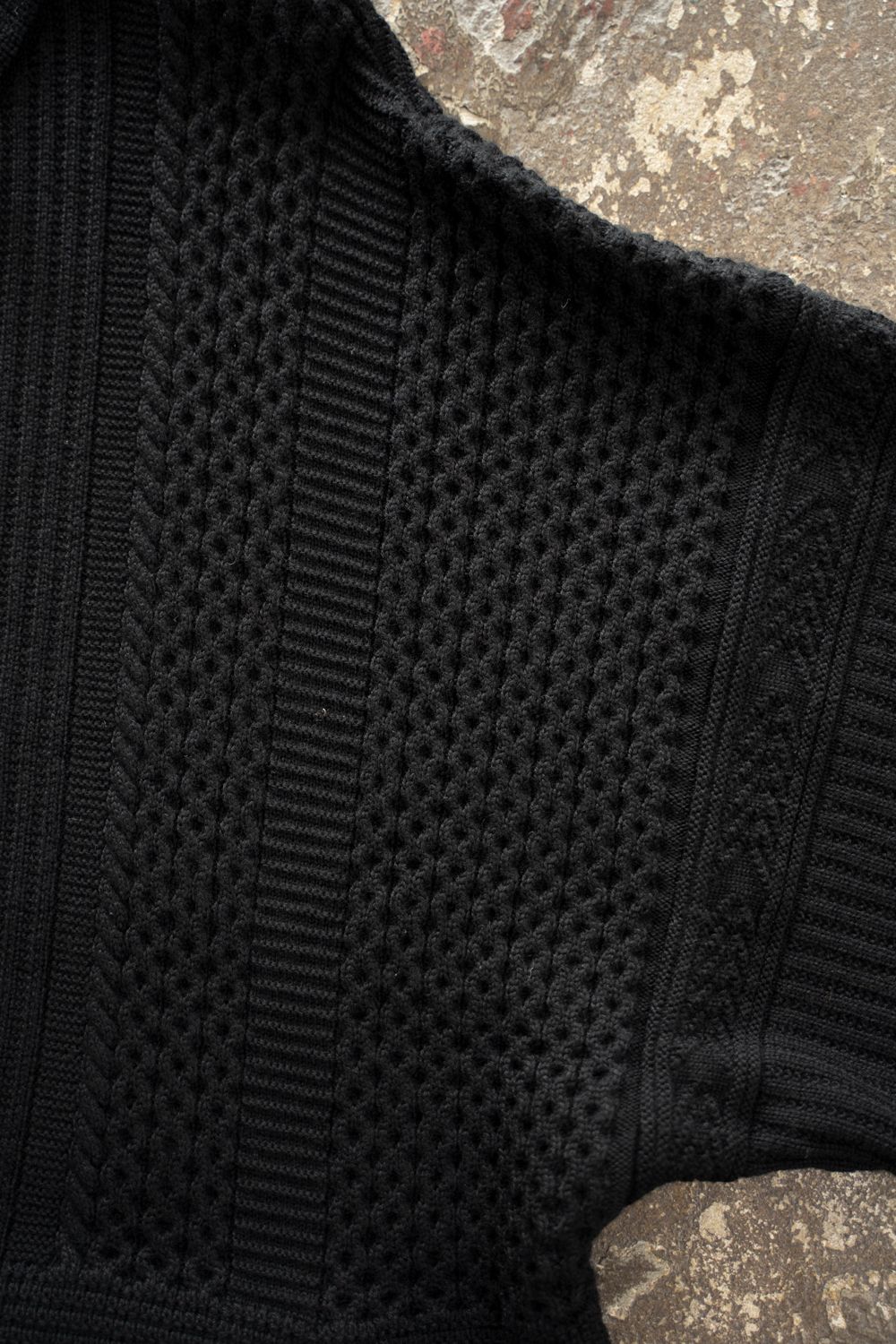 【26AW】Akiiro Drivers Knit(BLACK)