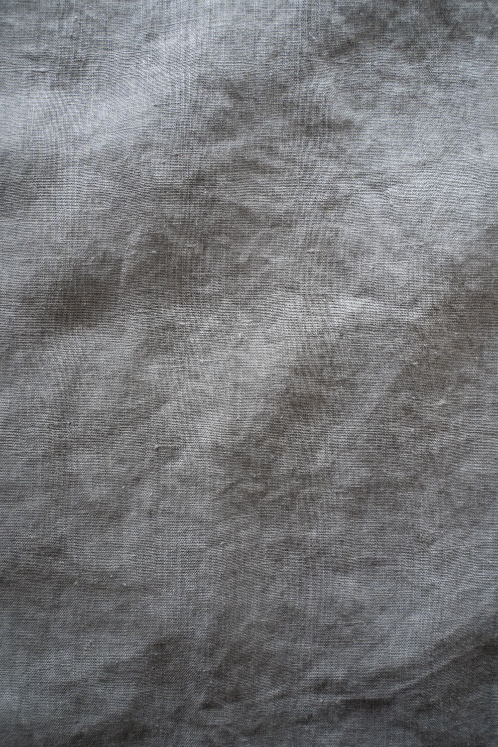 大麻シャツ大 (薄炭)