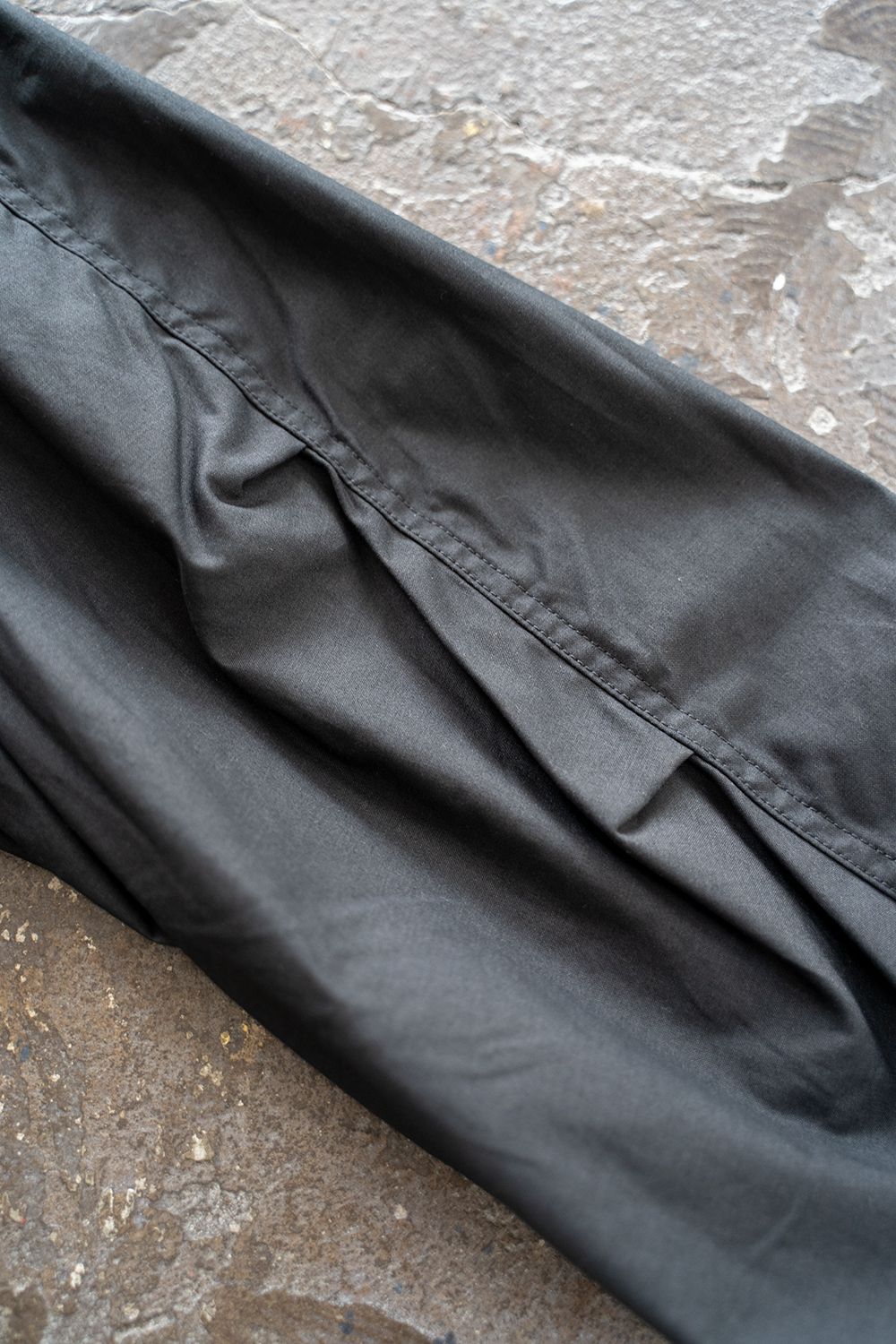 【ラスト1点】【21AW】スビンコットンナイロンオックスM65フィッシュテールパーカー(BLACK)