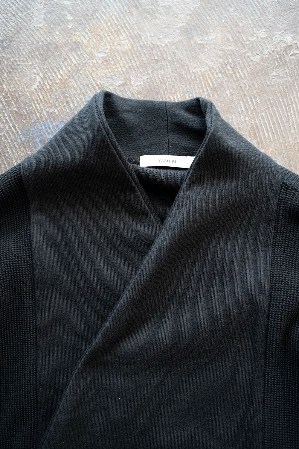 YASHIKI - 【22SS】Namiaya Samue Jacket(BLACK) | Salty