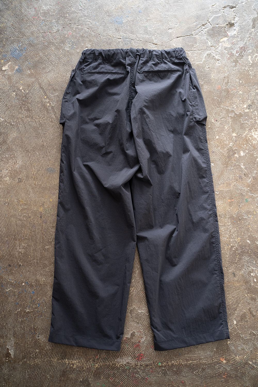 【ラスト1点】【23SS】タスランナイロンパッチポケットイージーパンツ(NAVY)