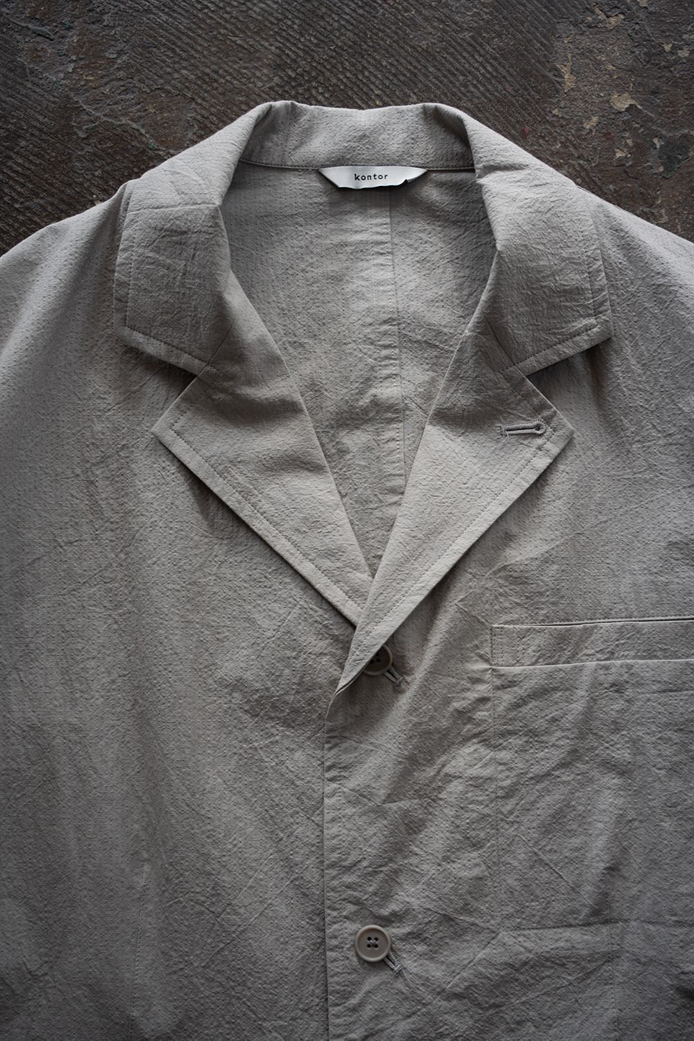 【26SS】Organic Cotton Ripstop Hybrid Shirt(TAUPE)