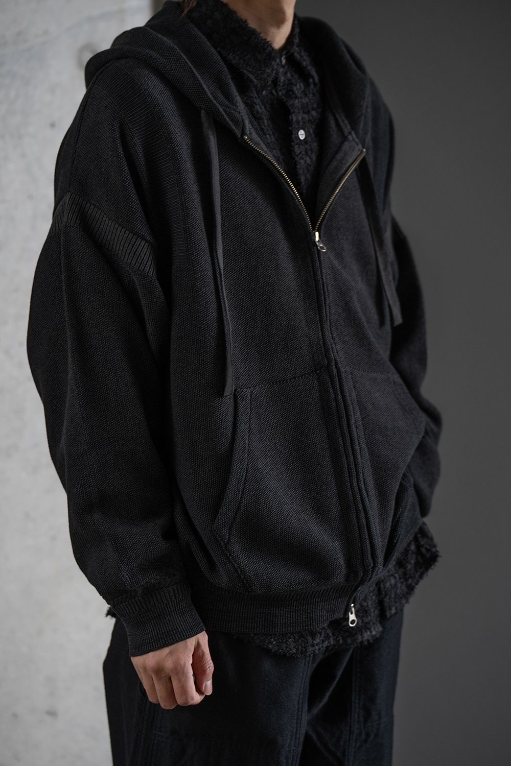 【26SS】Senshun Zip Hoodie(BLACK)