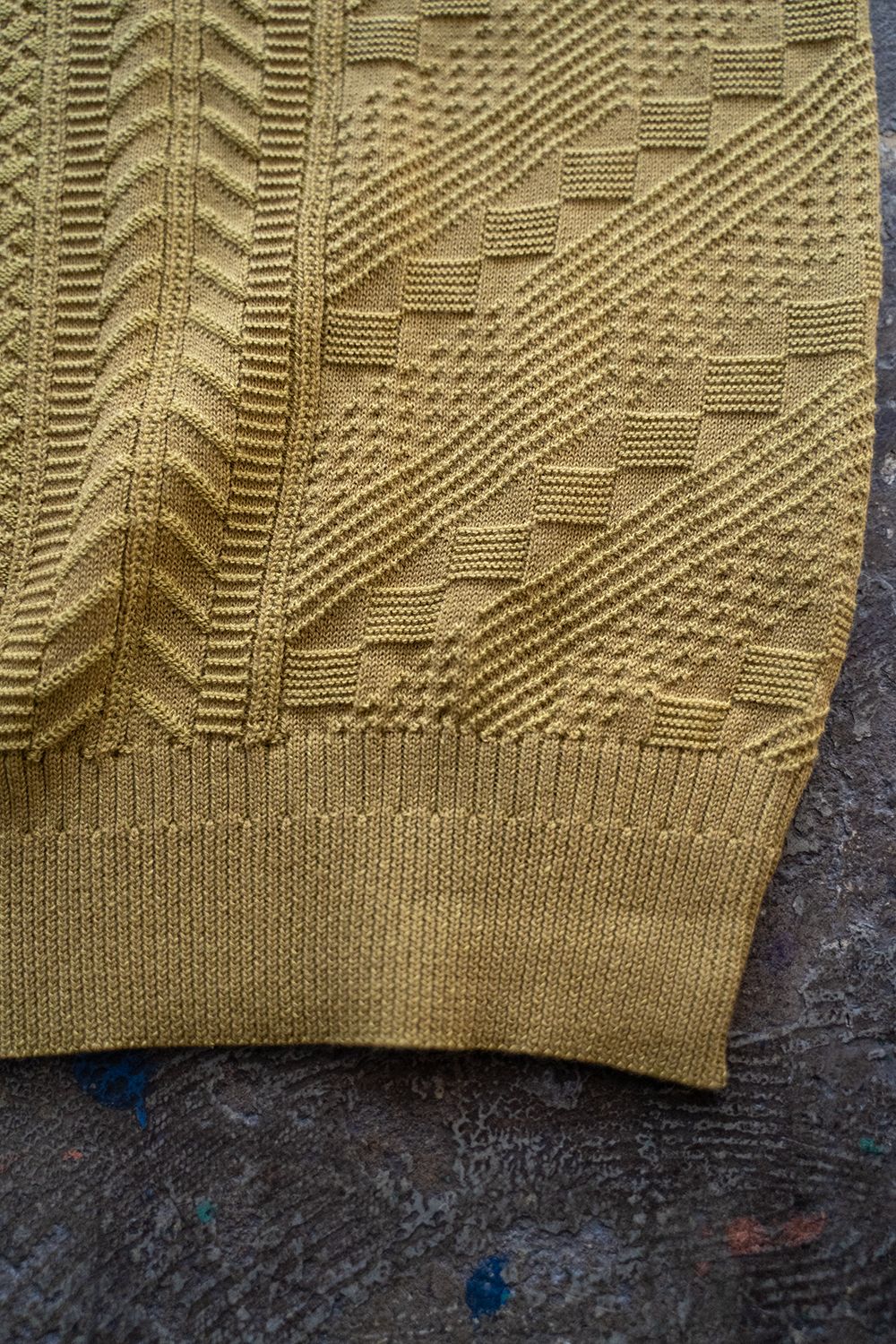 YASHIKI - Sakurakage Knit(CITRON YELLOW) | Salty