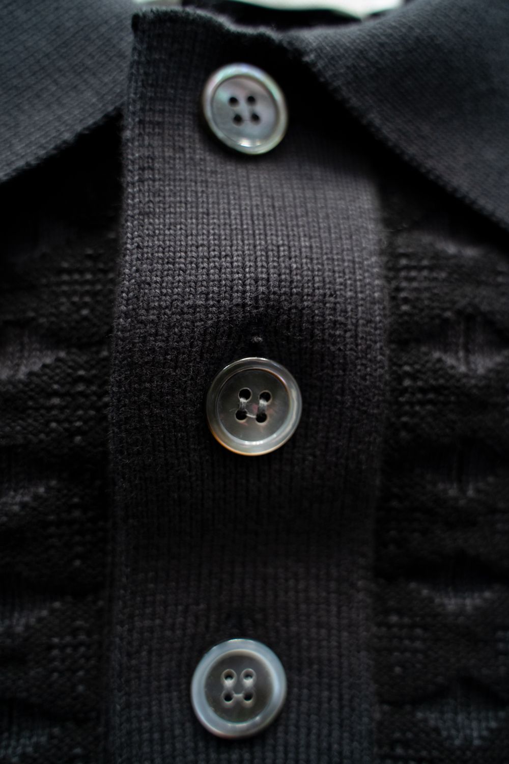 【25AW】Rikka Knit Polo(DARK NAVY)