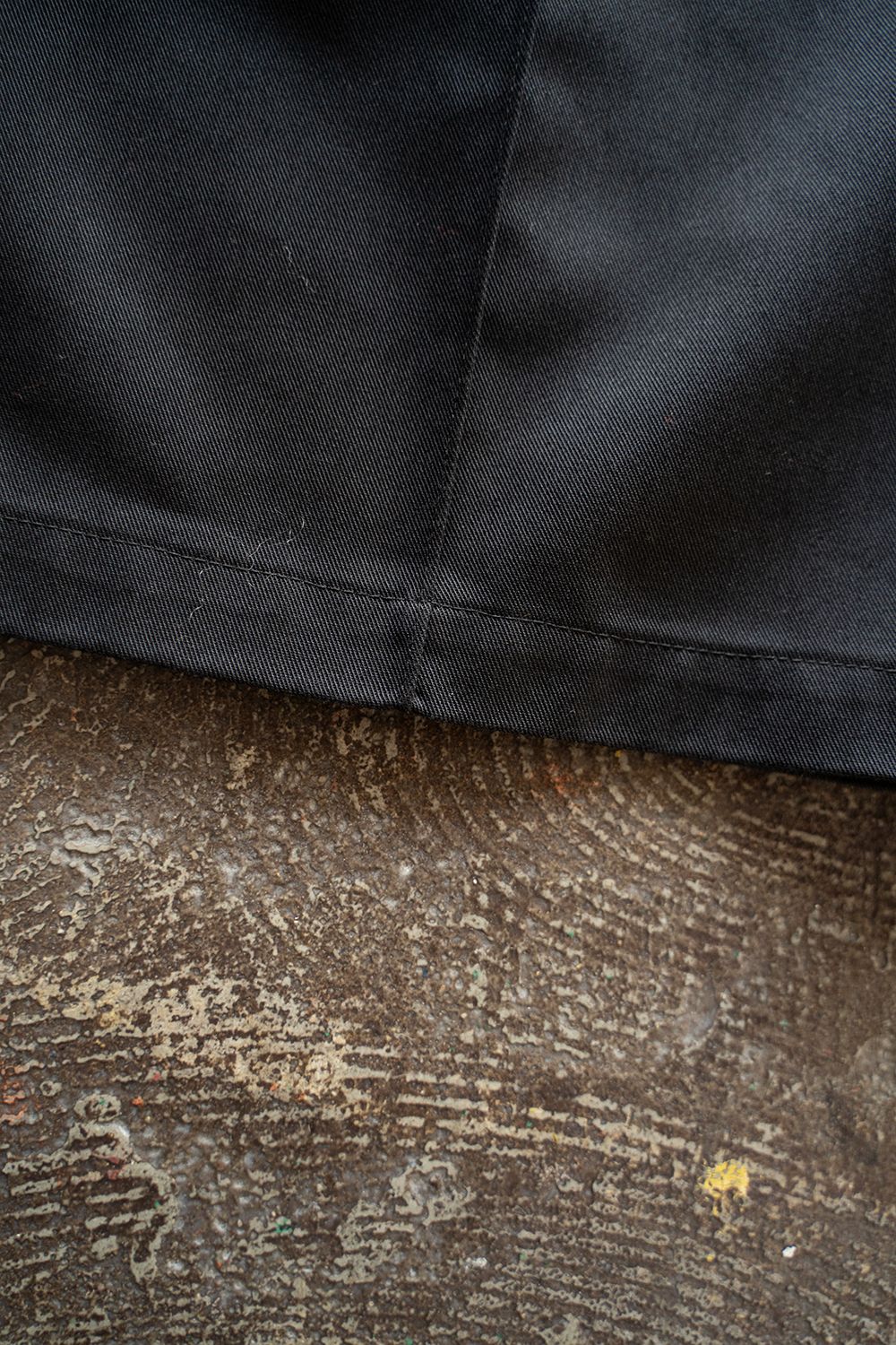 【ラスト1点】【24AW】1-Tack Baggy Trousers/1タックバギートラウザーズ(BLACK)