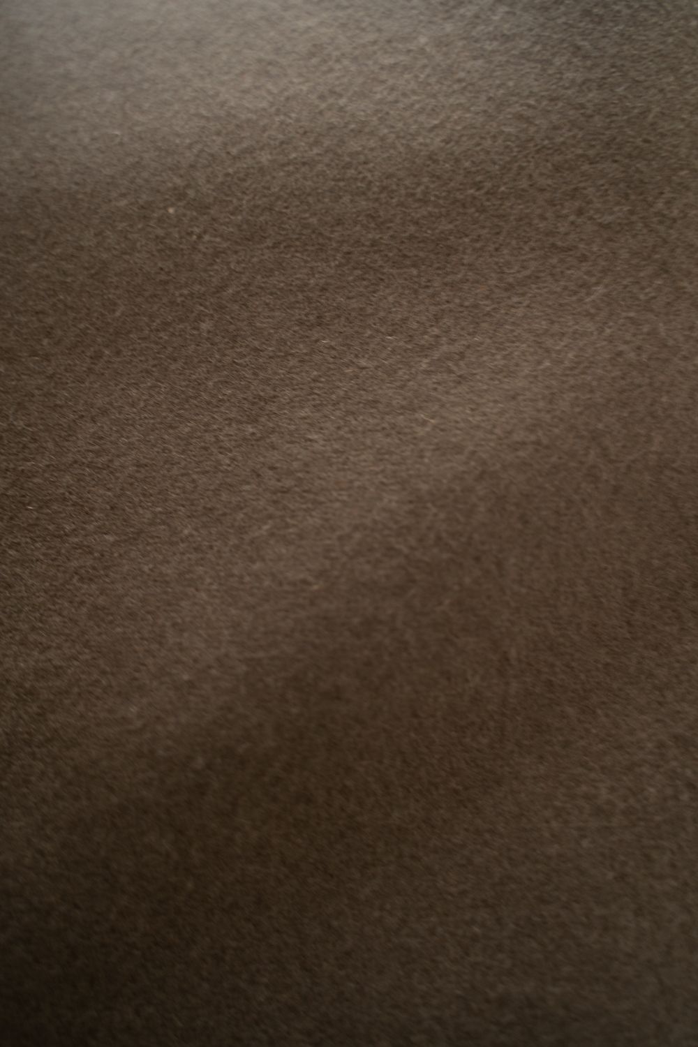 【25AW】Super110'Sメルトンステンカラーハーフコート(BROWN)