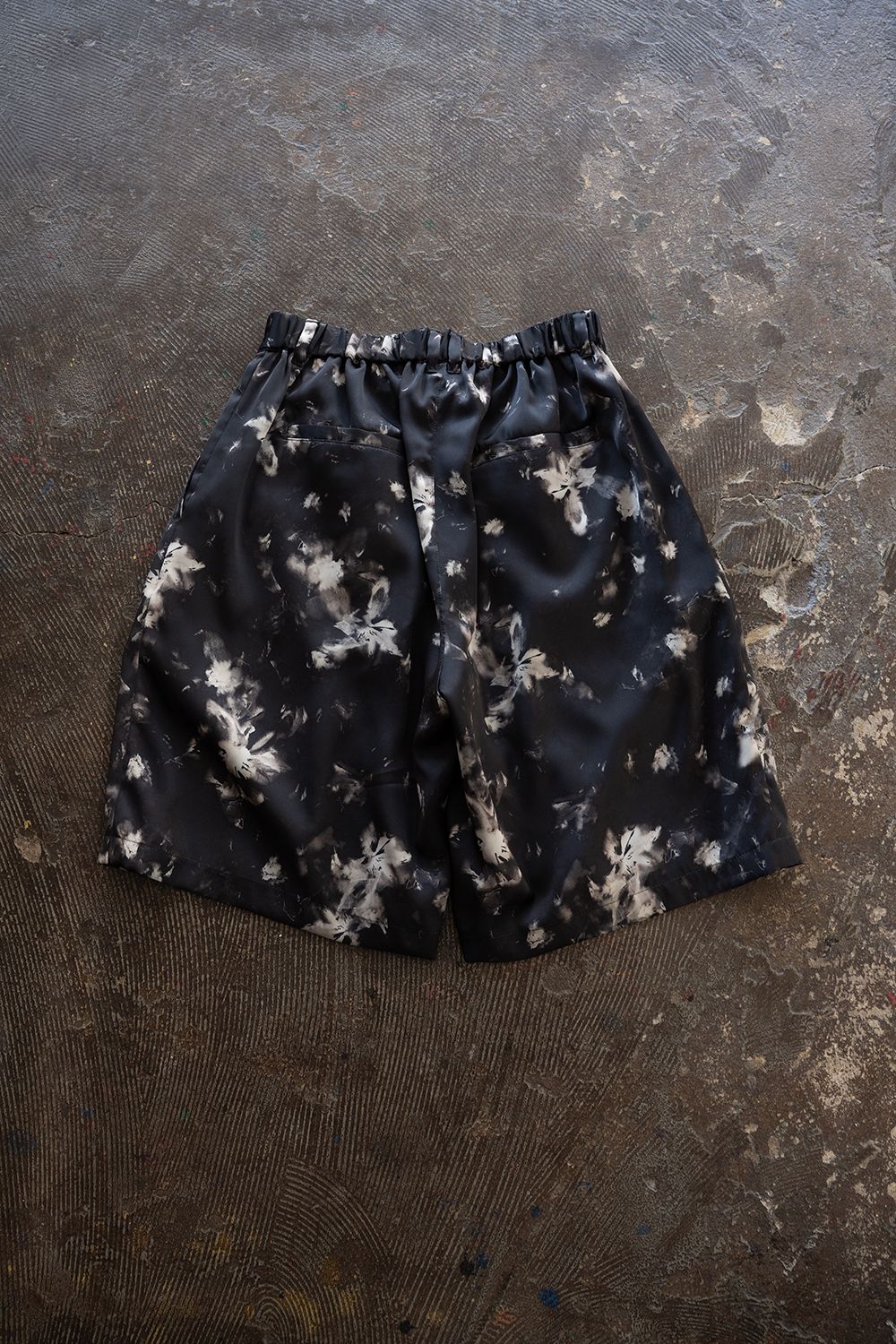 【ラスト1点】【26SS】Floral Easy Shorts/フローラルイージーショーツ(BLACK)