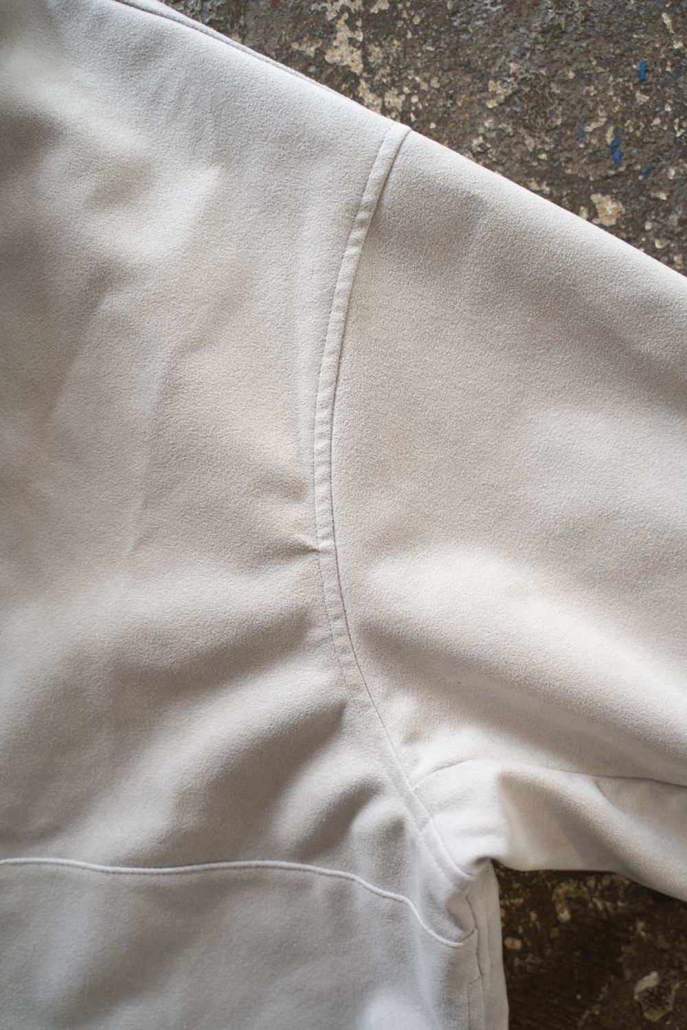 【26AW】フェイクスウェードブルゾン(TAUPE)