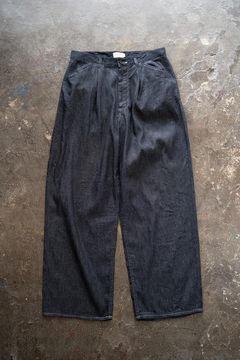 【ラスト1点】【25SS】5.5ozデニムワンタックパンツ(INDIGO)