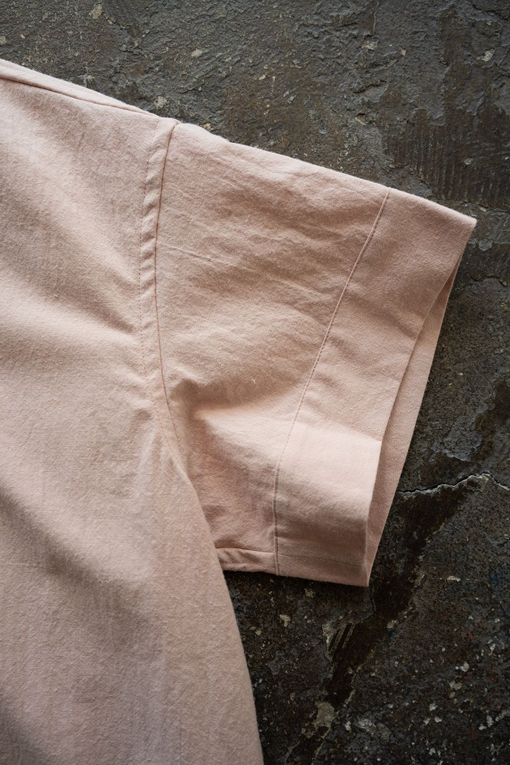 【26SS】"joint(short)"pajama【オールインワン】(wwashed light cotton PINK)