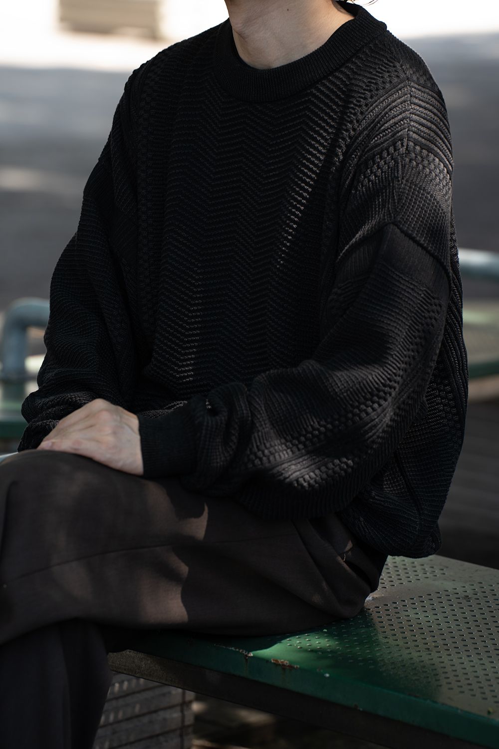 【26AW】Yunagi Knit(BLACK)