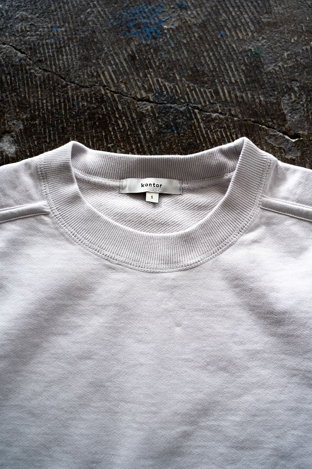 【ラスト1点】【21AW】Seam Binder Sweat Shirt(CHALK)