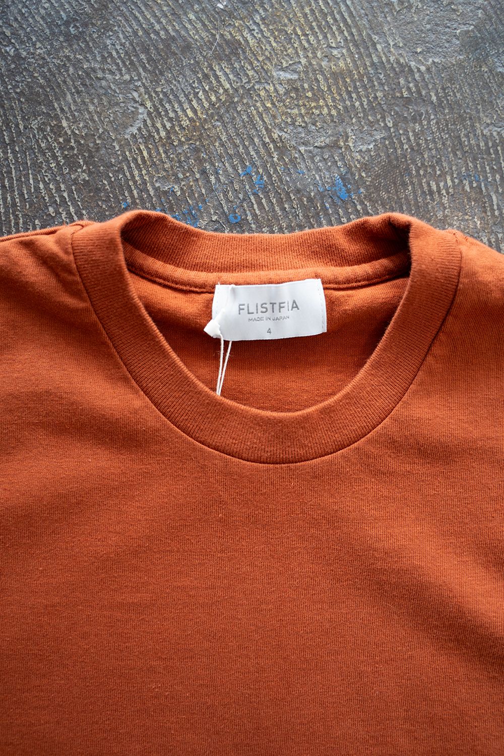 【ラスト1点】【24SS】Loopwheele Crew Neck T-Shirts(TERRA COTTA)
