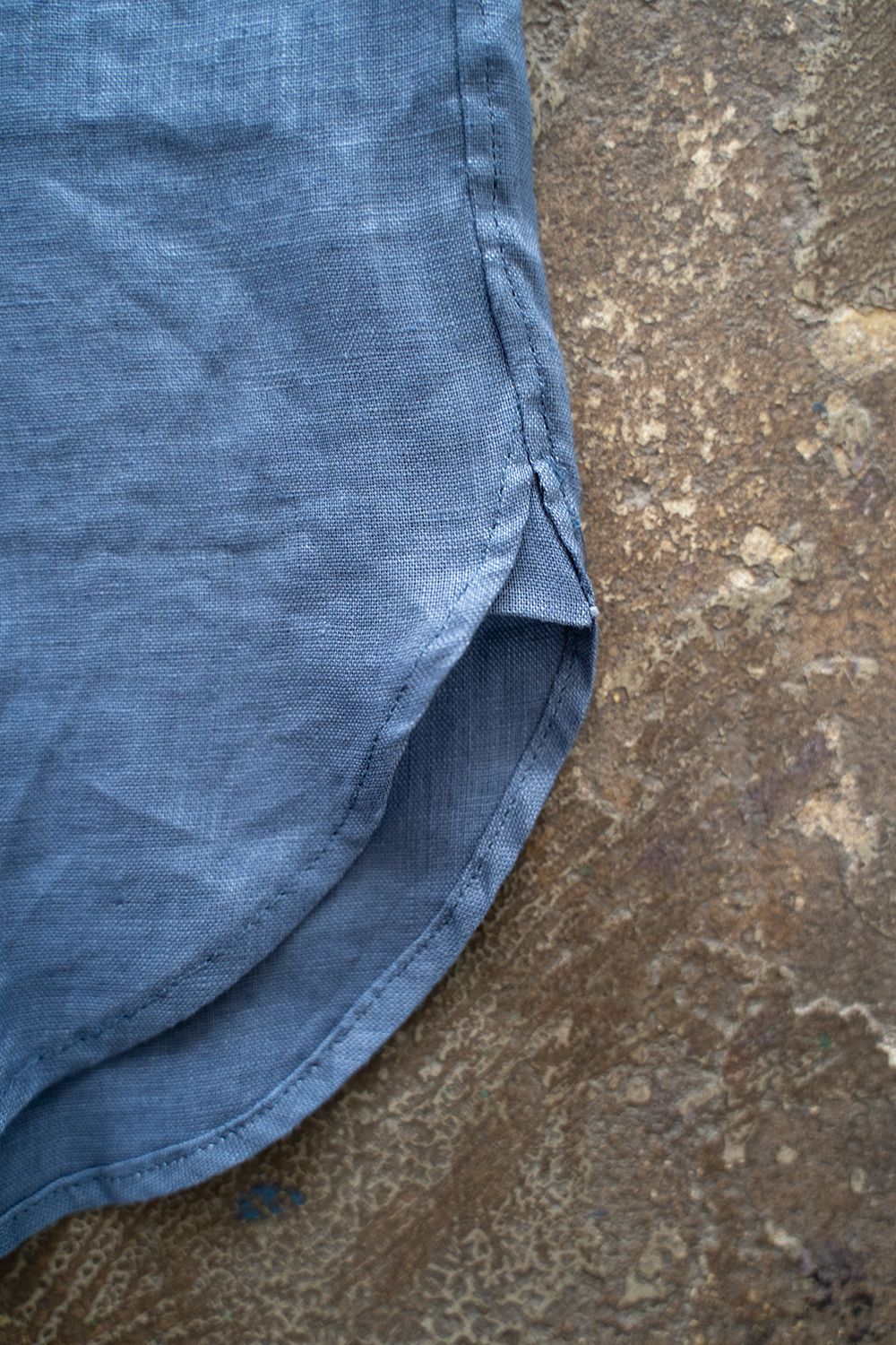 STILL BY HAND - 【ラスト1点】【24SS】リネンバンドカラー