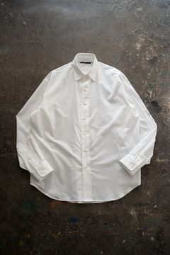 【25AW】Air Lawn L/S Shirt/エアーローンロングスリーブシャツ(WHITE)