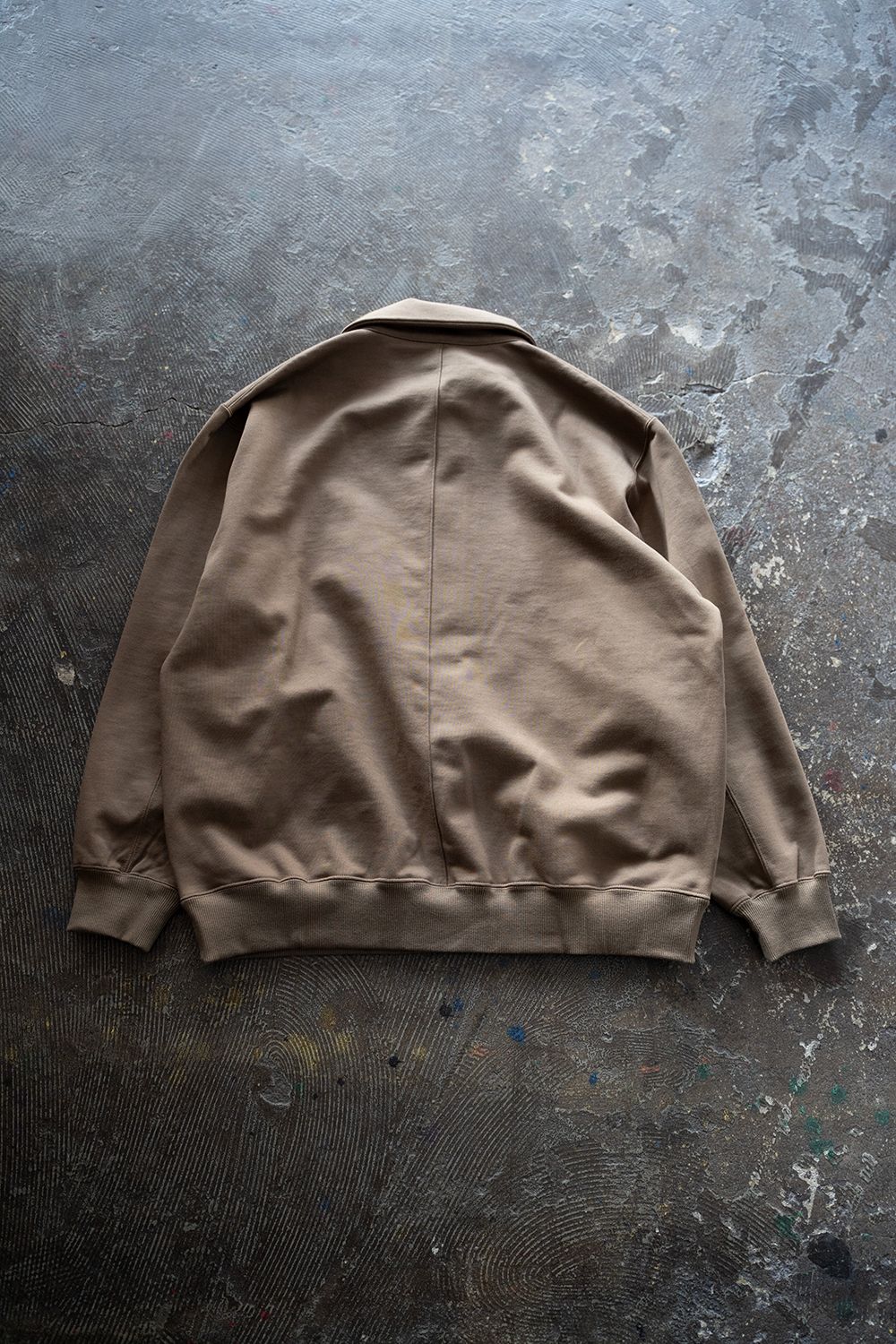 【ラスト1点】【25SS】ハイネックプルオーバースウェット(CAMEL)