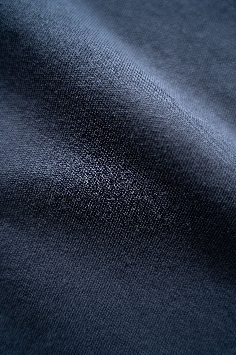 【ラスト1点】【23SS】強撚コットンカットソーポロ(NAVY)