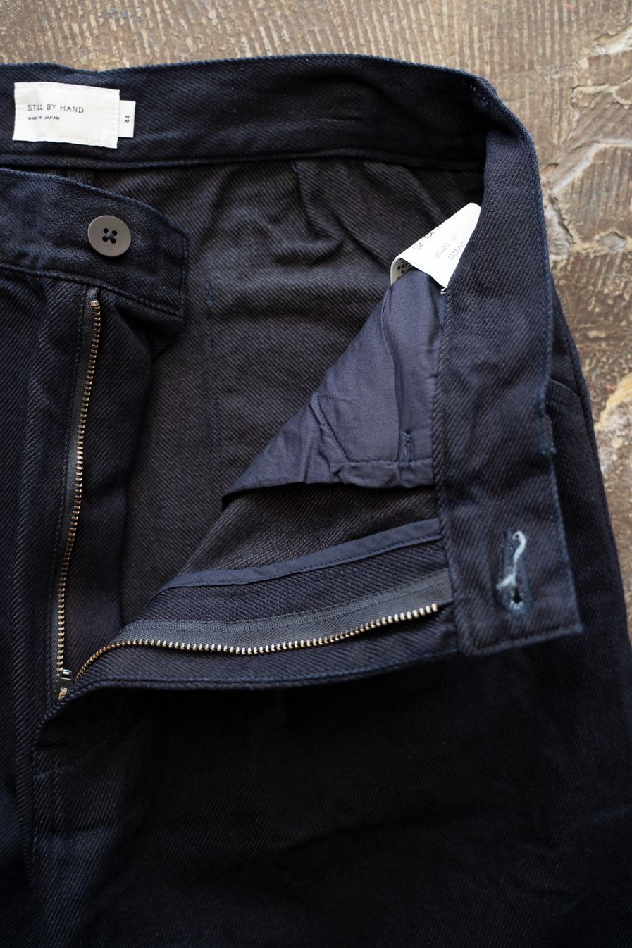 【25AW】12ozデニムワンタックパンツ(DARK NAVY)
