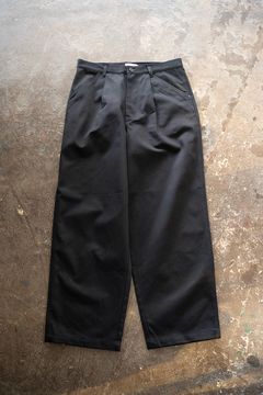 【25SS】コットンツイルワイドペインターパンツ(DARK NAVY)