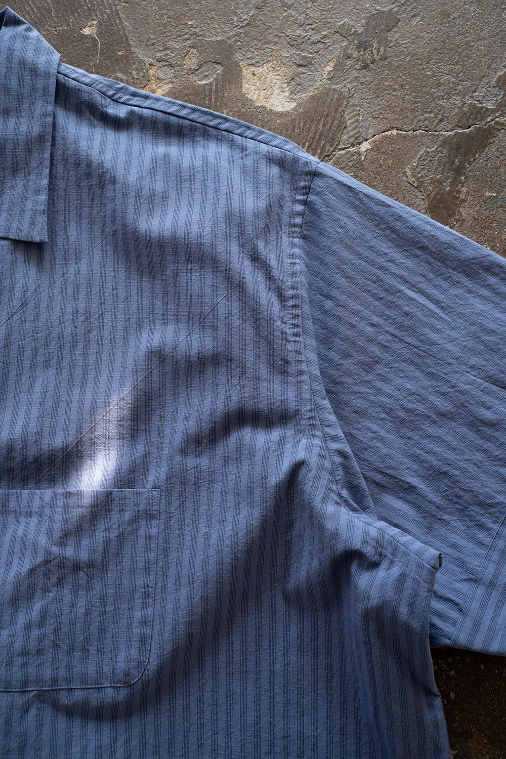 【ラスト1点】【25SS】"summer jambo"pajama(Triple Stripe BLUE)【セットアップ】【ユニセックス】