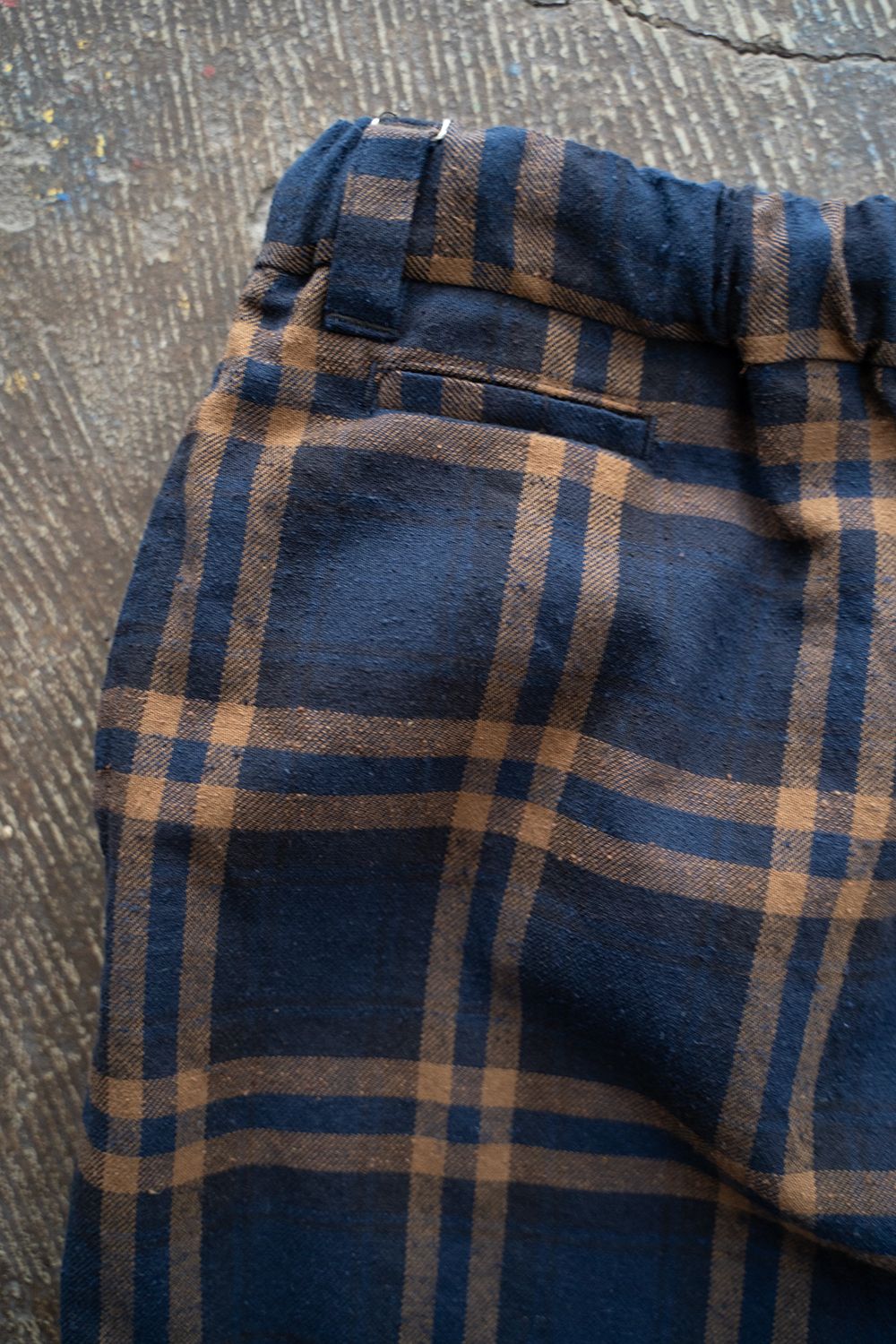 【ラスト1点】【24AW】"week"pajama/パジャマ(セットアップ)【ユニセックス】(BROWN×NAVY)