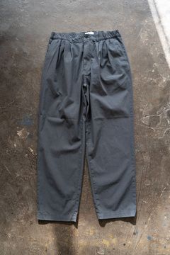 【ラスト1点】【24SS】ガーメントダイ4タックイージーパンツ(BLUE GRAY)