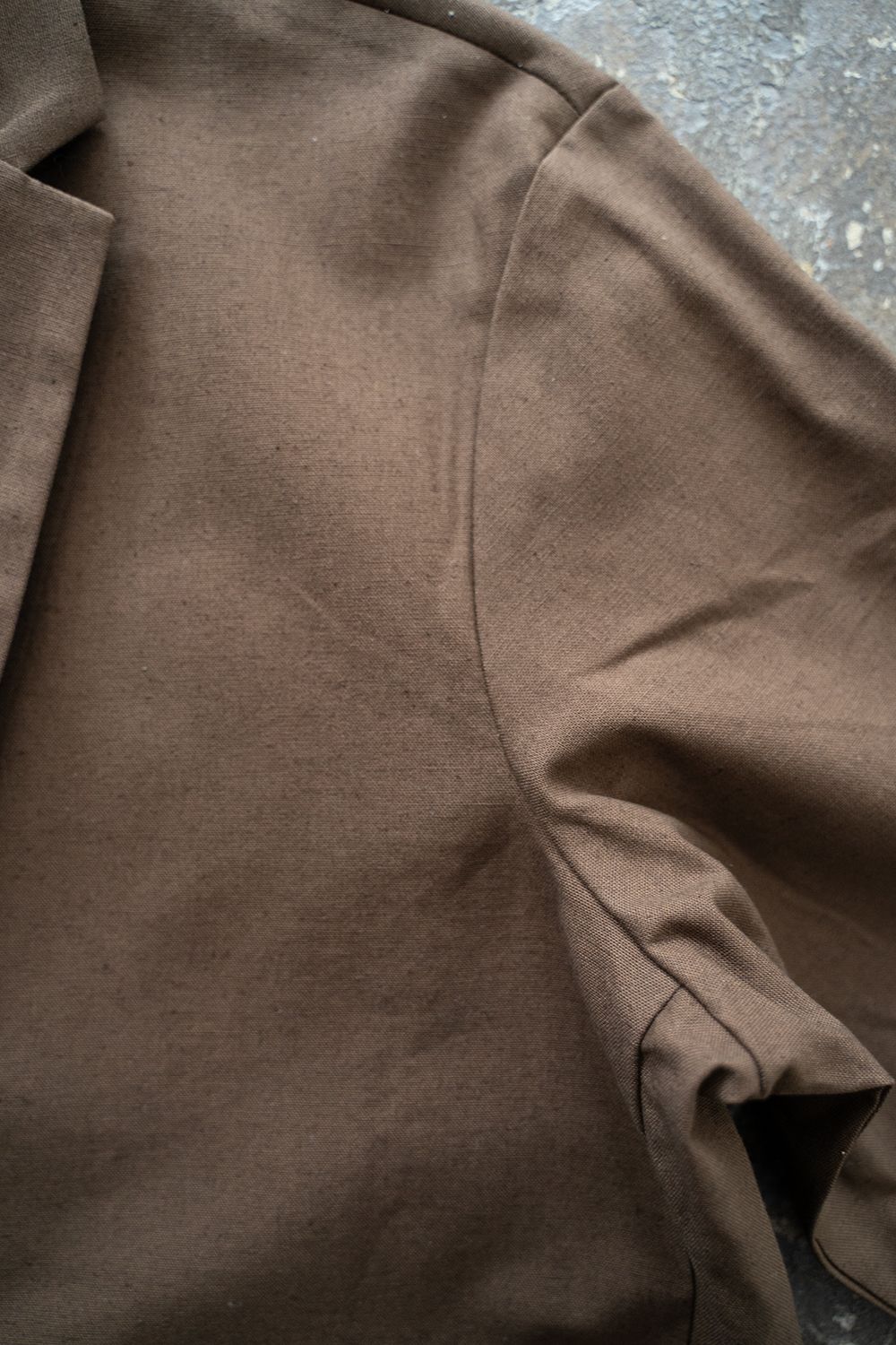 【ラスト1点】【23SS】Jacket Cardigan(BROWN)