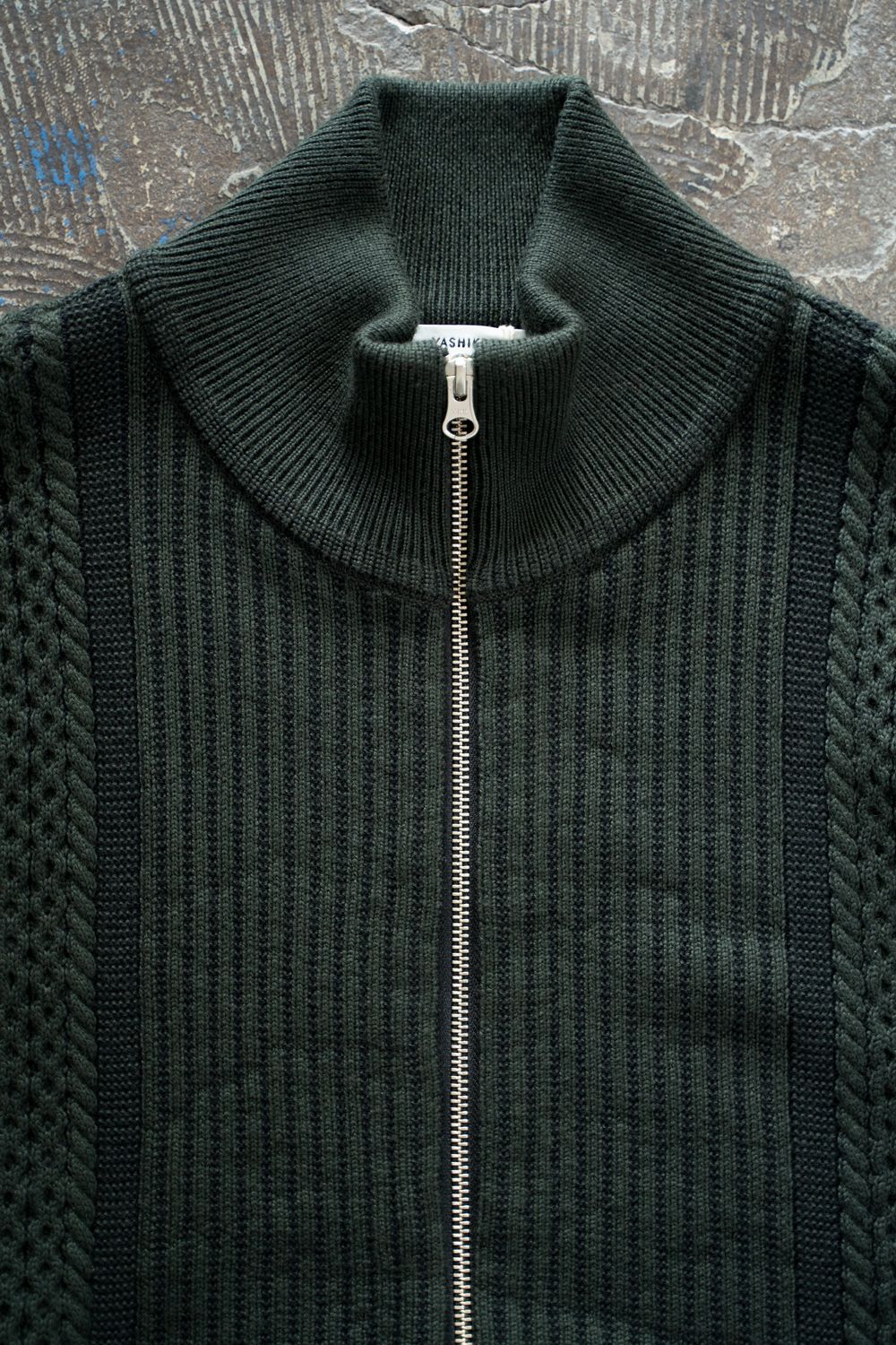 【26AW】Akiiro Drivers Knit(DARK OLIVE)