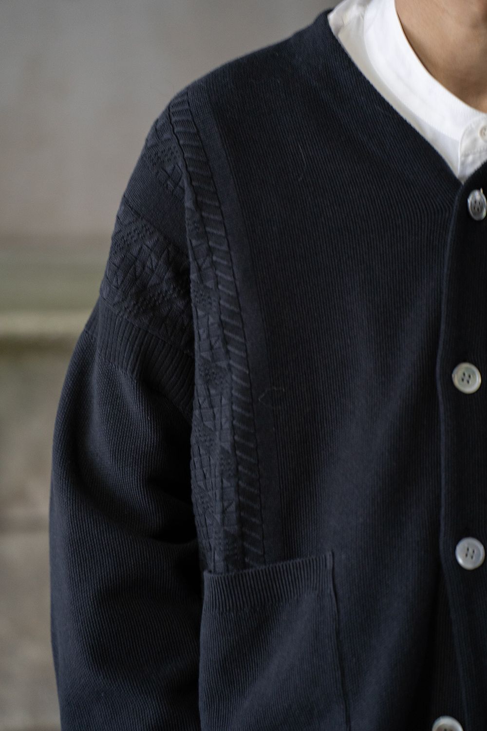 YASHIKI - 【24SS】Kusaho Cardigan(MINT) | Salty