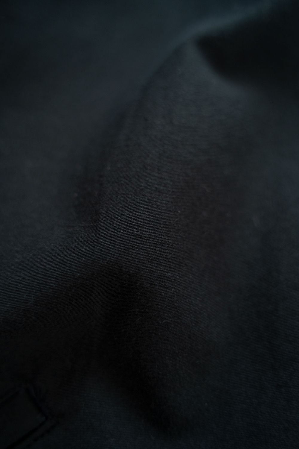 【26SS】コットンモールスキンジップブルゾン(DARK GREEN)