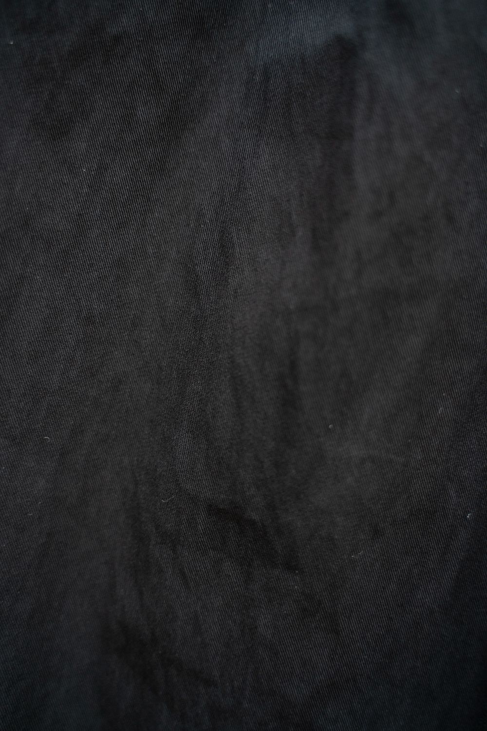 【ラスト1点】【24SS】2-Tack Cotton Nylon Baker Pants/2タックコットンナイロンベイカーパンツ(BLACK)