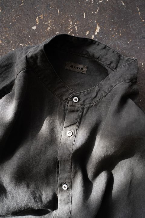 【ラスト1点】大麻シャツ 3(炭)