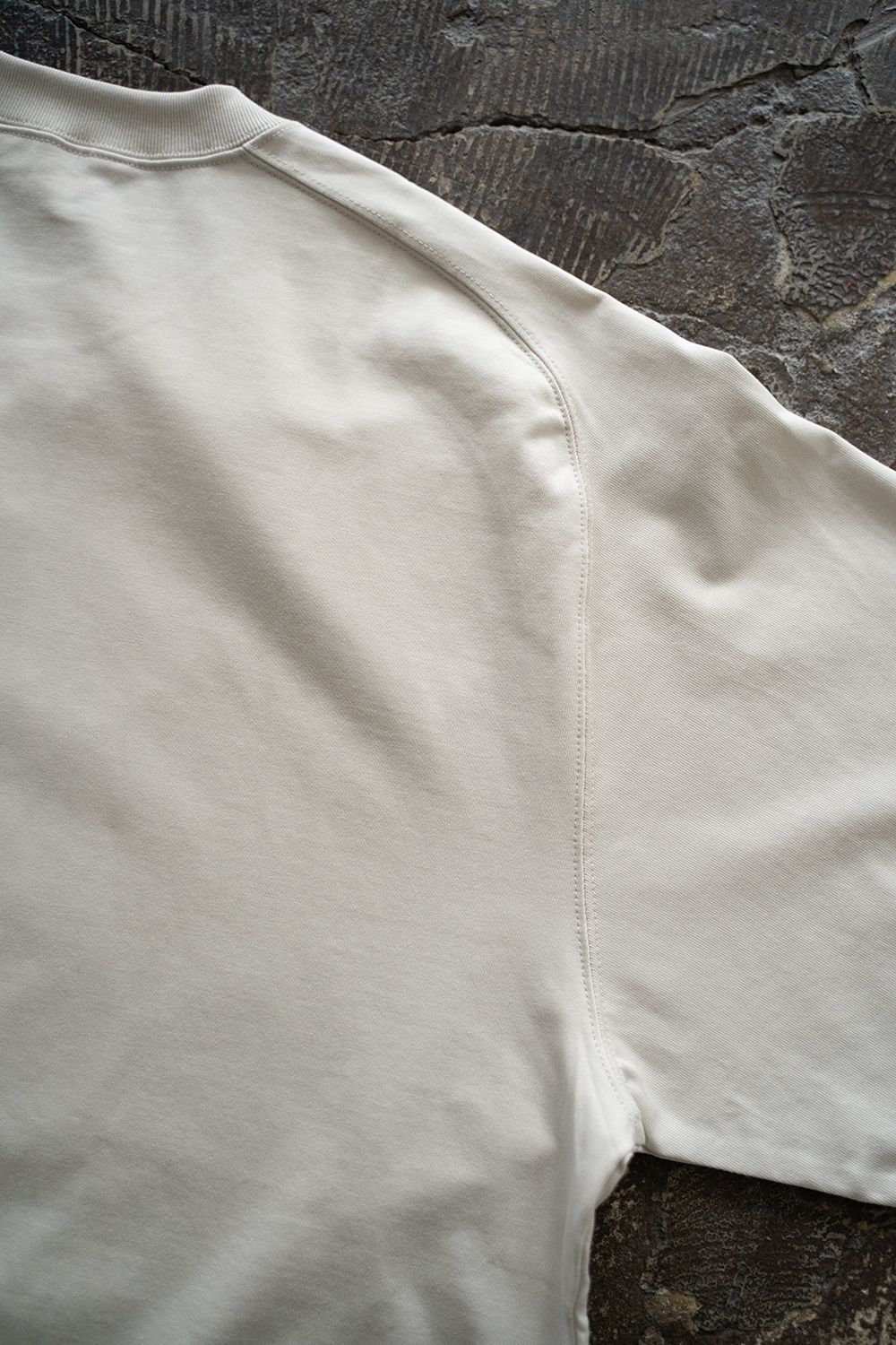 【ラスト1点】【25SS】強撚コットン度詰Tシャツ(PALE GRAY)