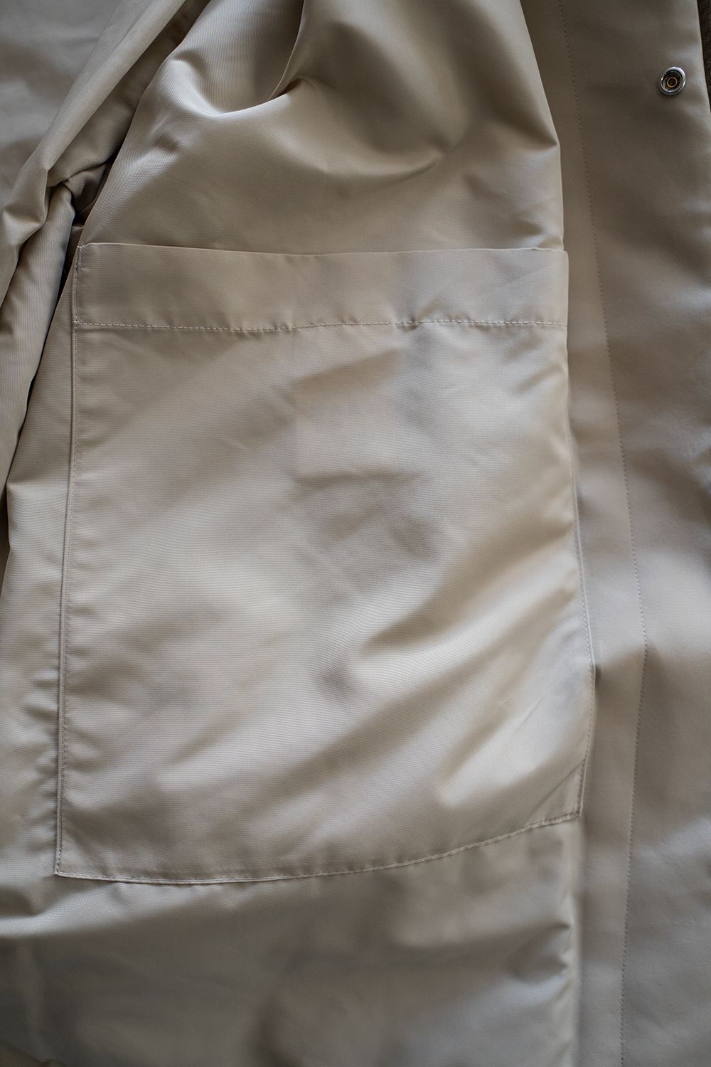 【25AW】コーデュロイ切り替えシンサレートキルティングブルゾン(BEIGE)