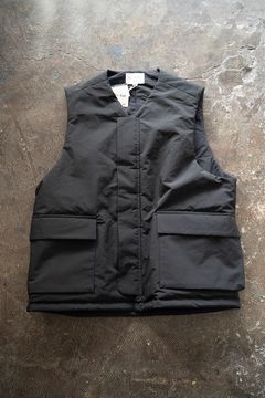 【ラスト1点】【23AW】撥水シンサレートベスト(INK BLACK)