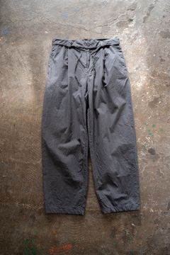 【ラスト1点】【22SS】Back Seam Garment Dyed Pants(SLATE)