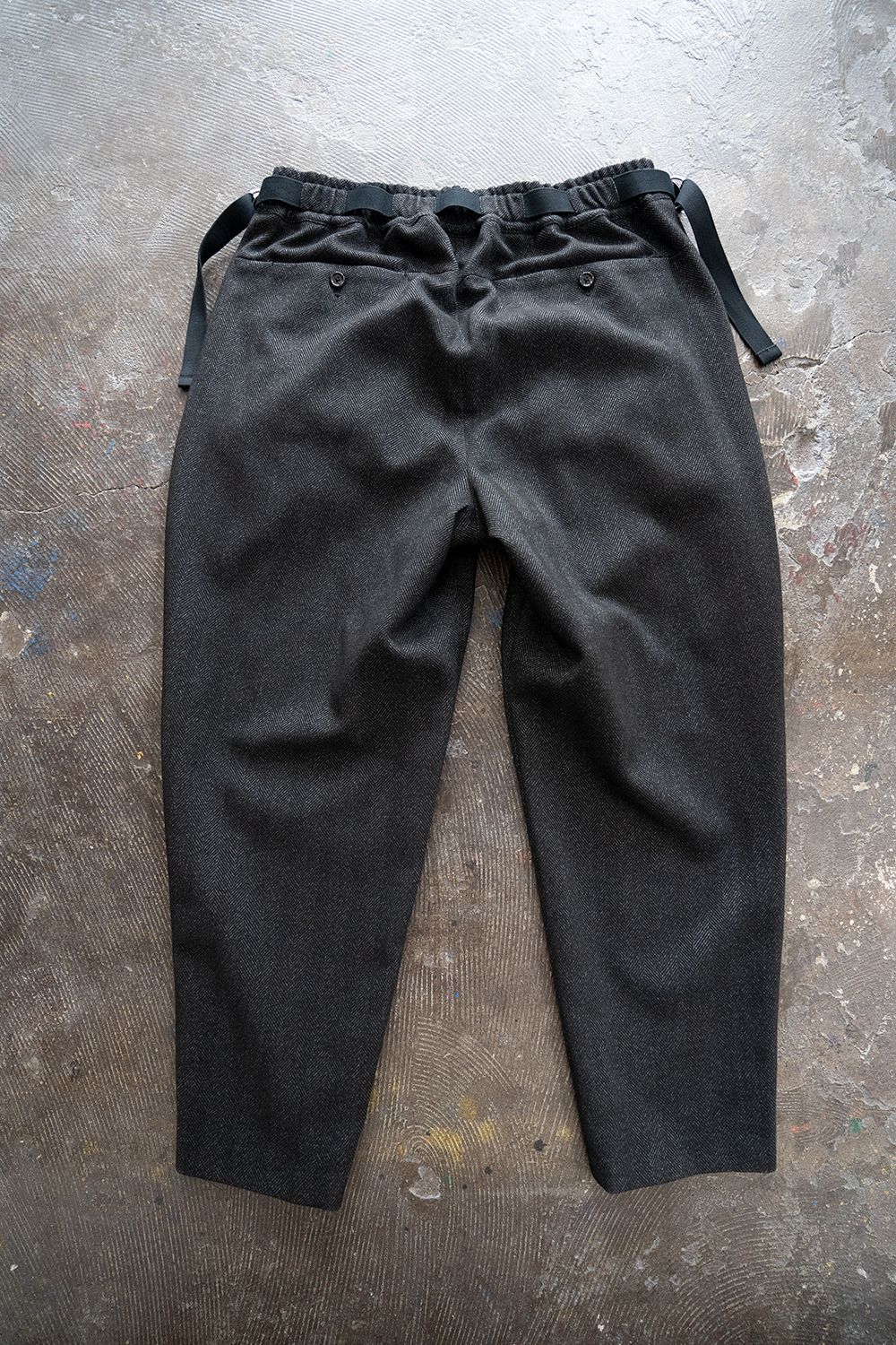 SAYATOMO - 【ラスト1点】【20AW】Karusan Herringbone Pants/カルサン 