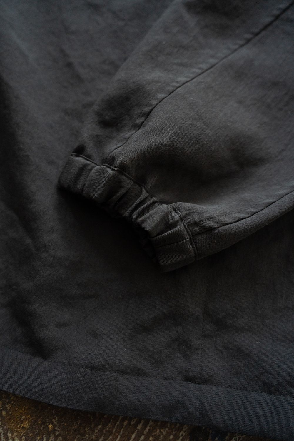 【25AW】撥水ナイロンアノラック(INK BLACK)