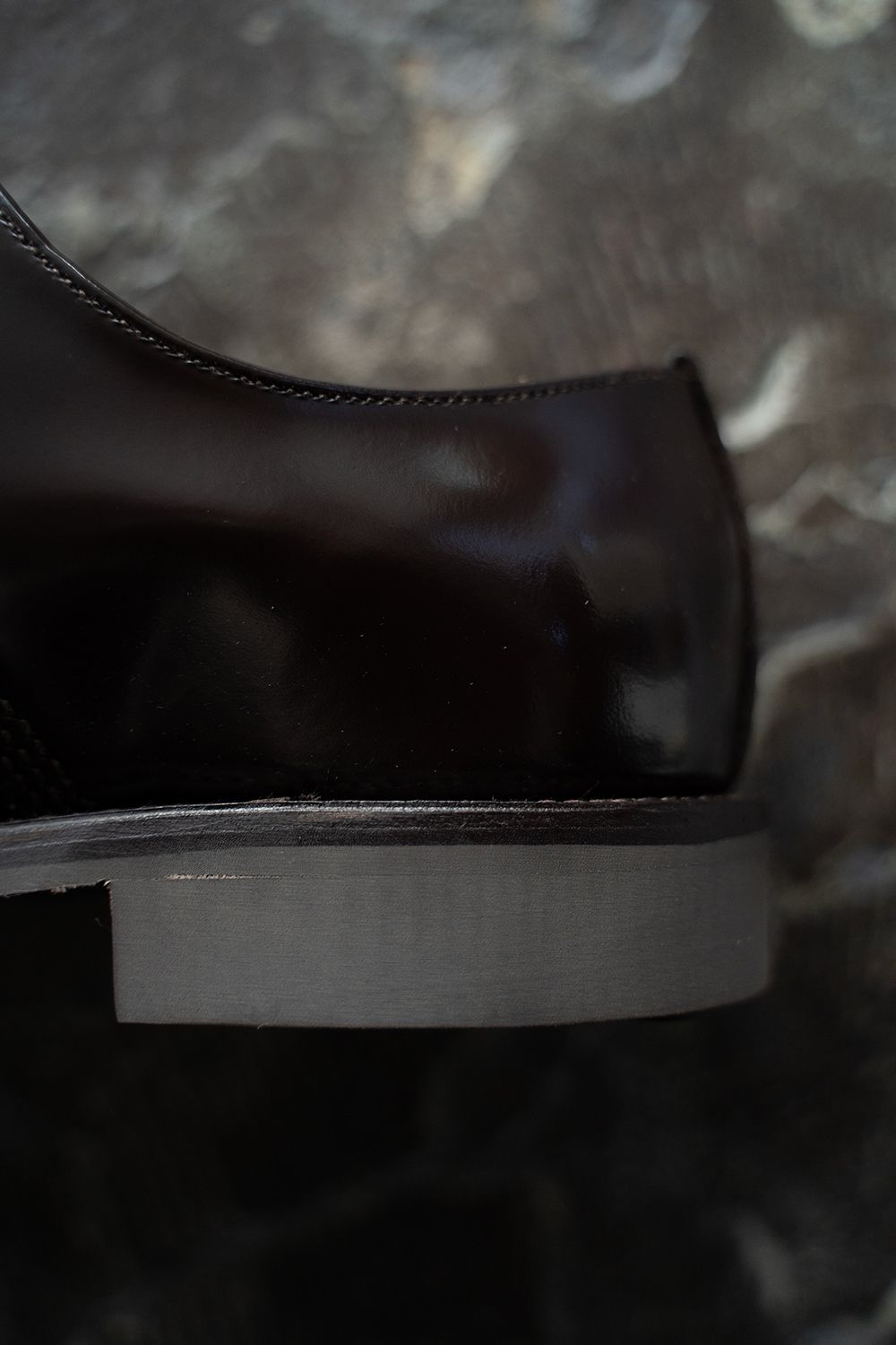 【定番人気】Military Derby Shoe(EBONY BROWN)【No.1128】