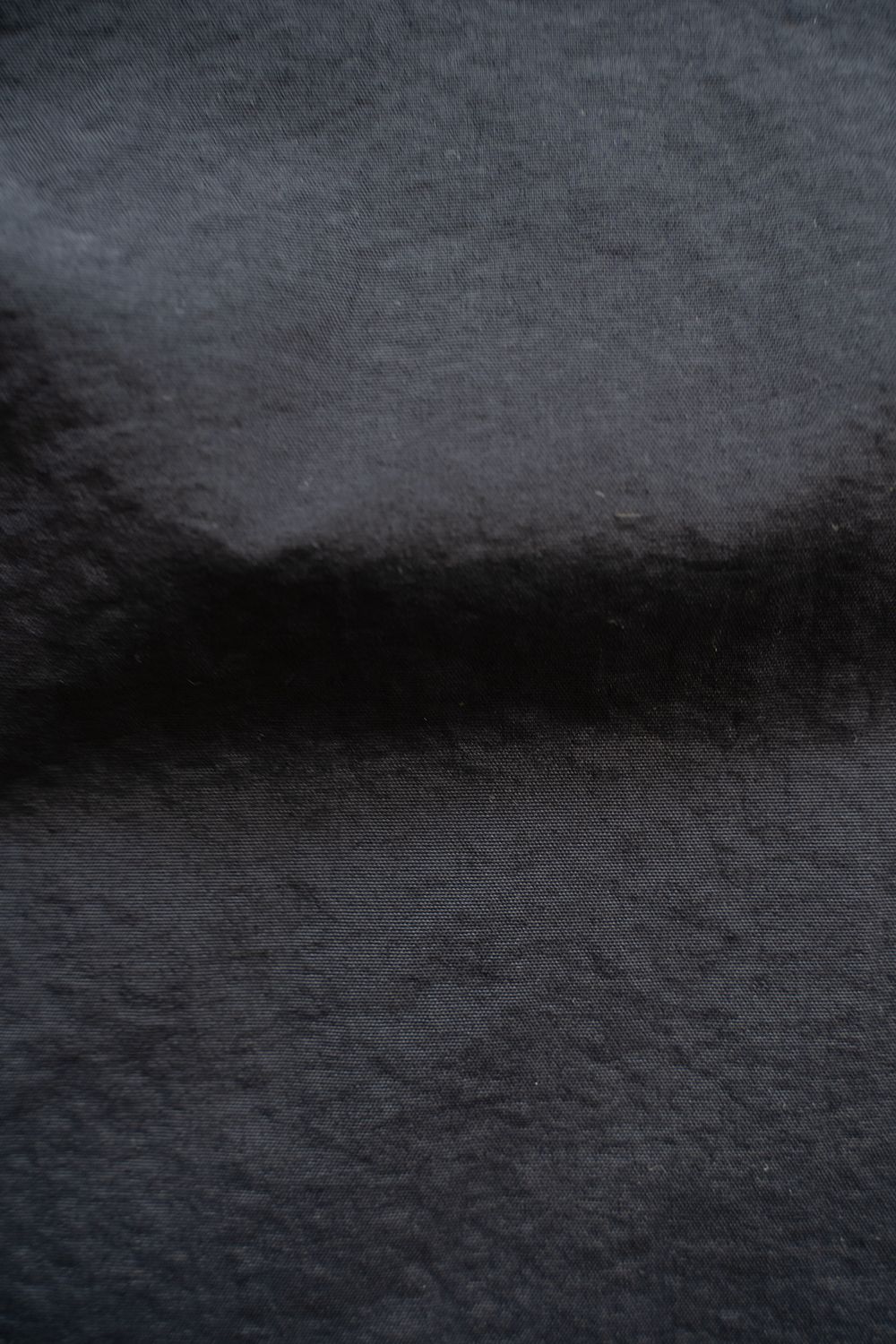 【ラスト1点】【25SS】ナイロンピンタック半袖シャツ(NAVY)